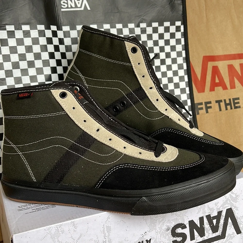 Vans Crockett High Forest/Black WMNS sneakers - Picture 7 of 16